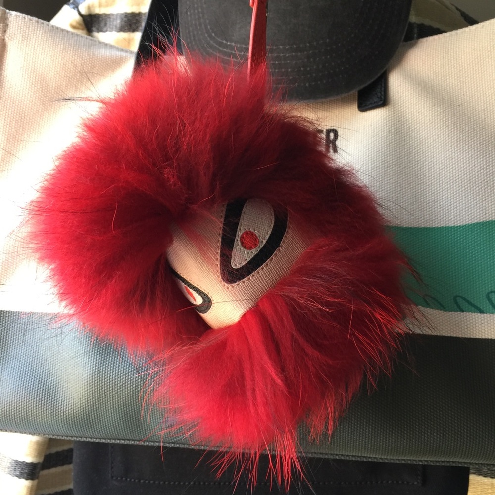 Fendi monster bag charm